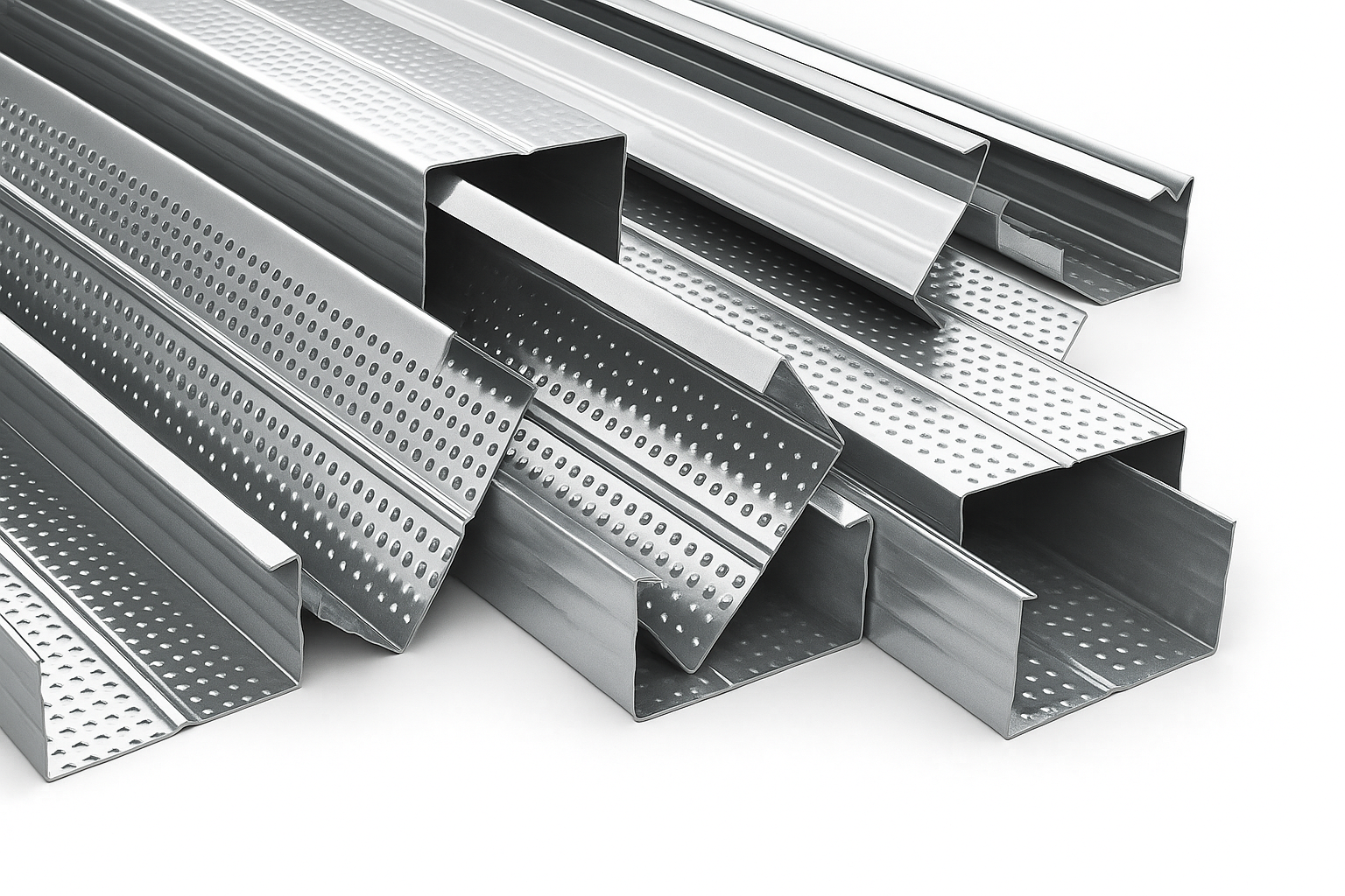 Imagem ilustrativa de perfís metálicos?